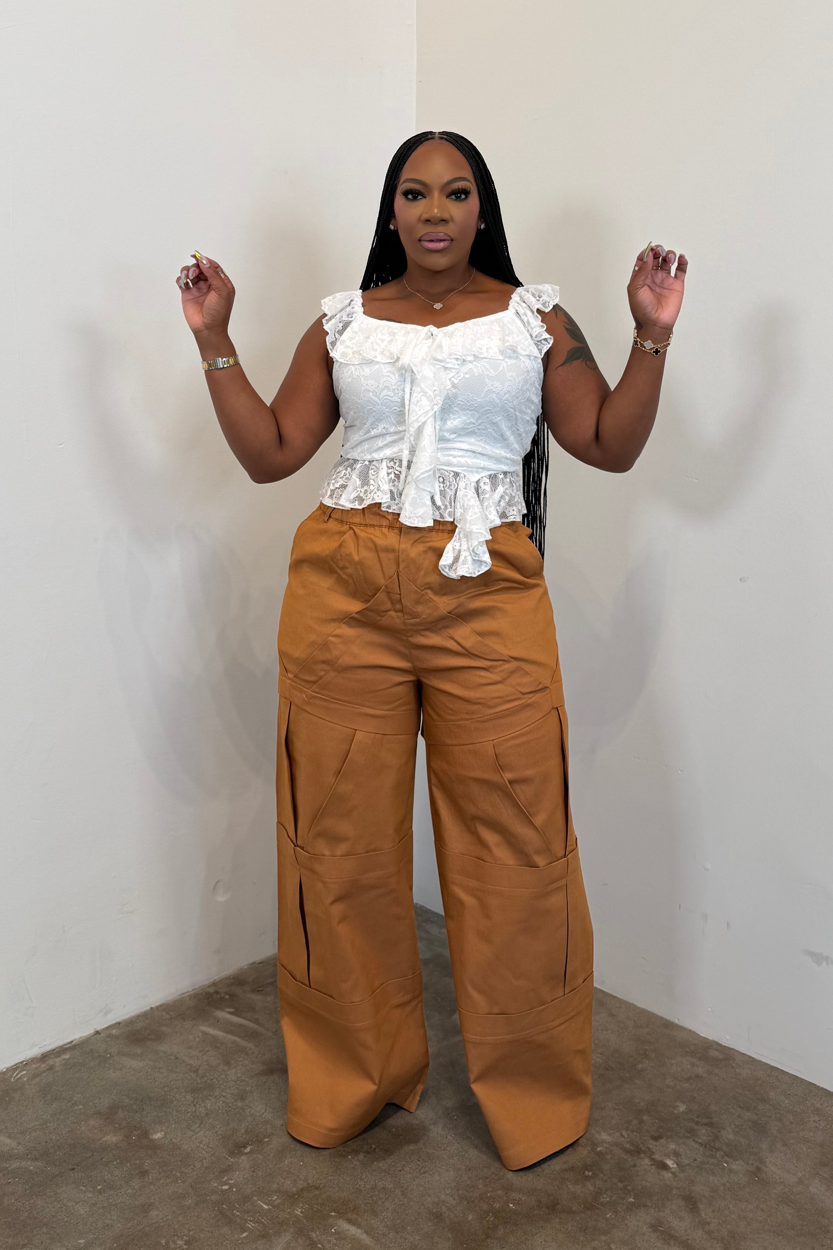 Command Attention Pants (Khaki)