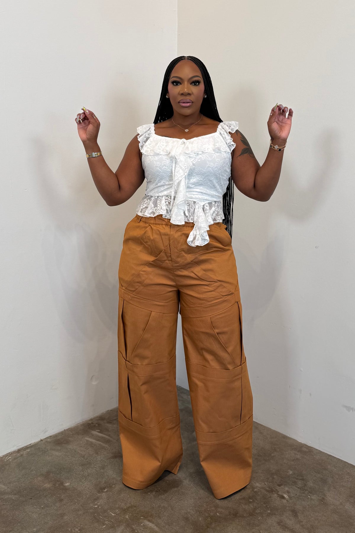 Command Attention Pants (Khaki)