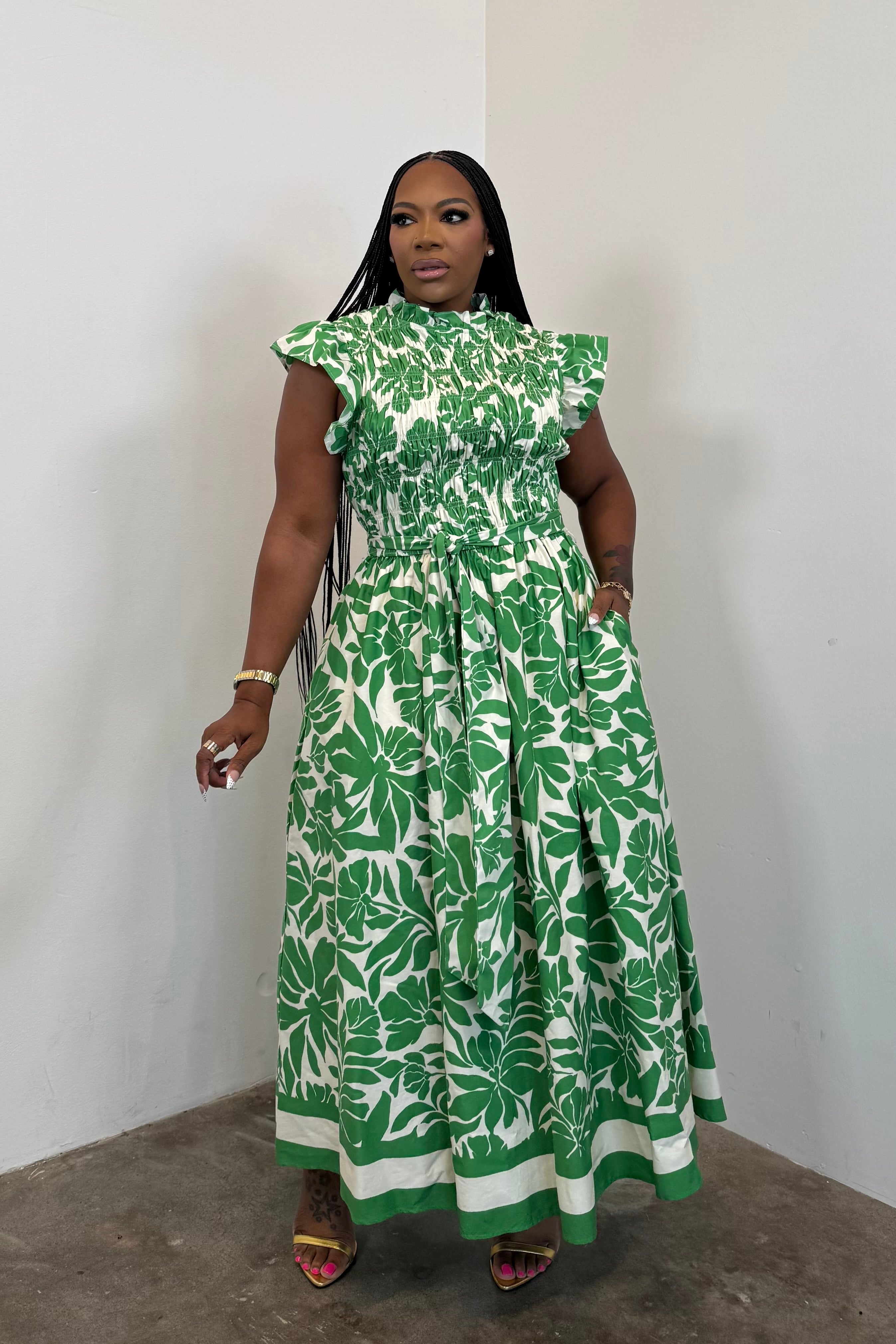 The Palm House Dress