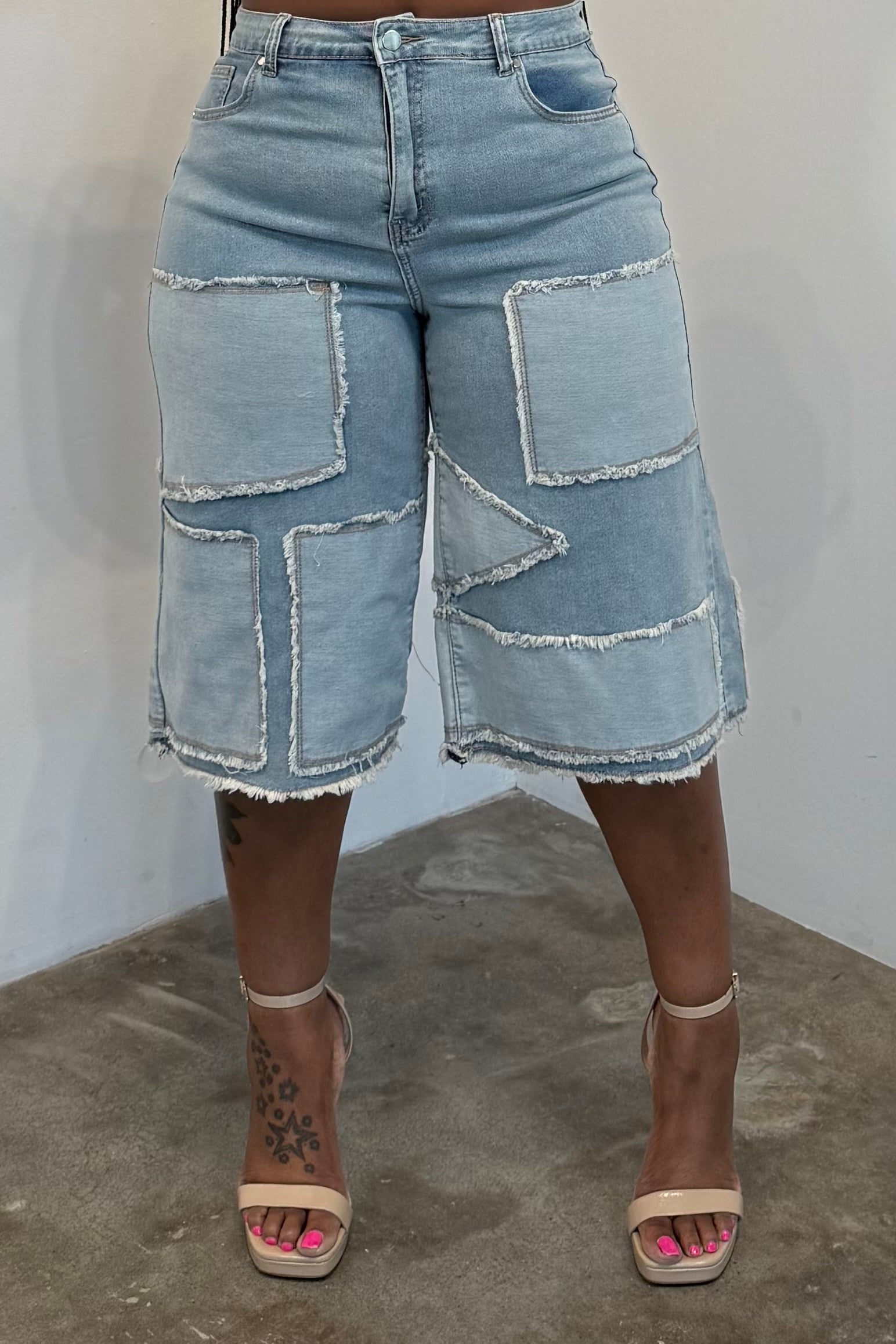 Patchwork Jorts