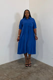 Pleats Please Dress (Royal) 5561