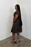 The Modern Muse Dress (Brown)