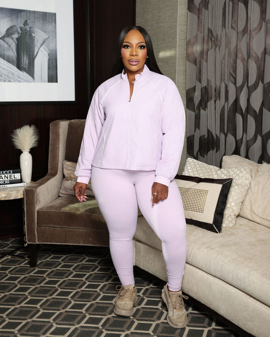 IM Sport Leggings Set (I'MarE Exclusive) (Lavender)