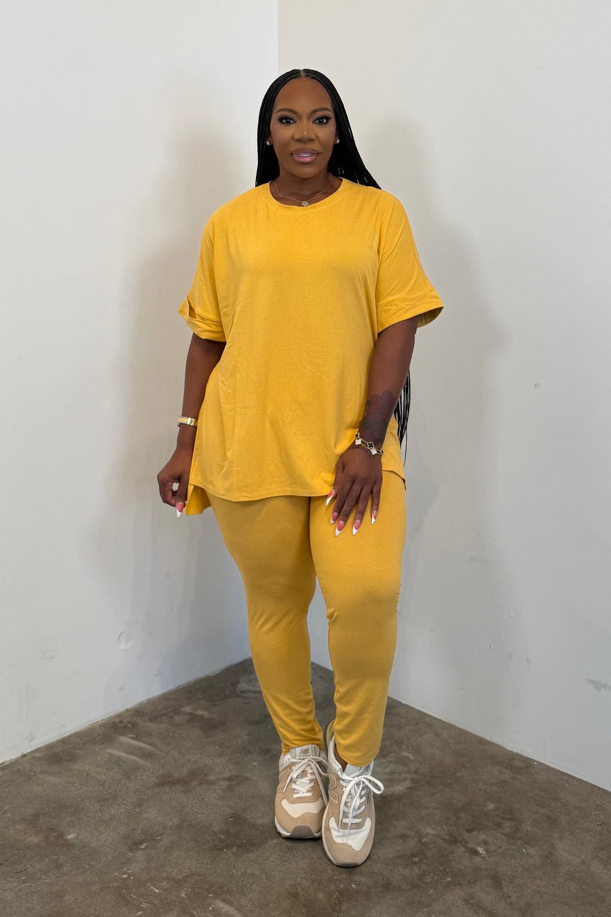 IM Ease Legging Set * I’MarE Exclusive* (Mustard)