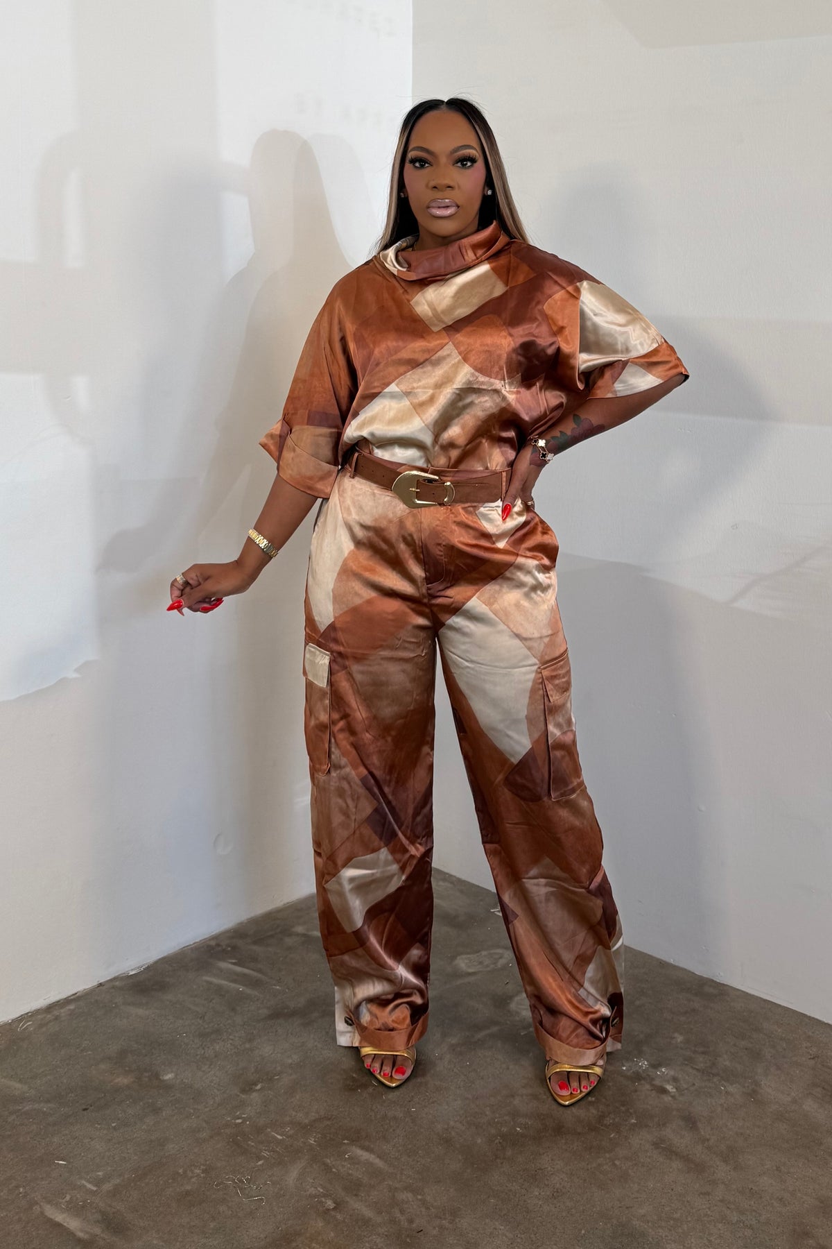 Shades of Melanin Pants Set (Multi)