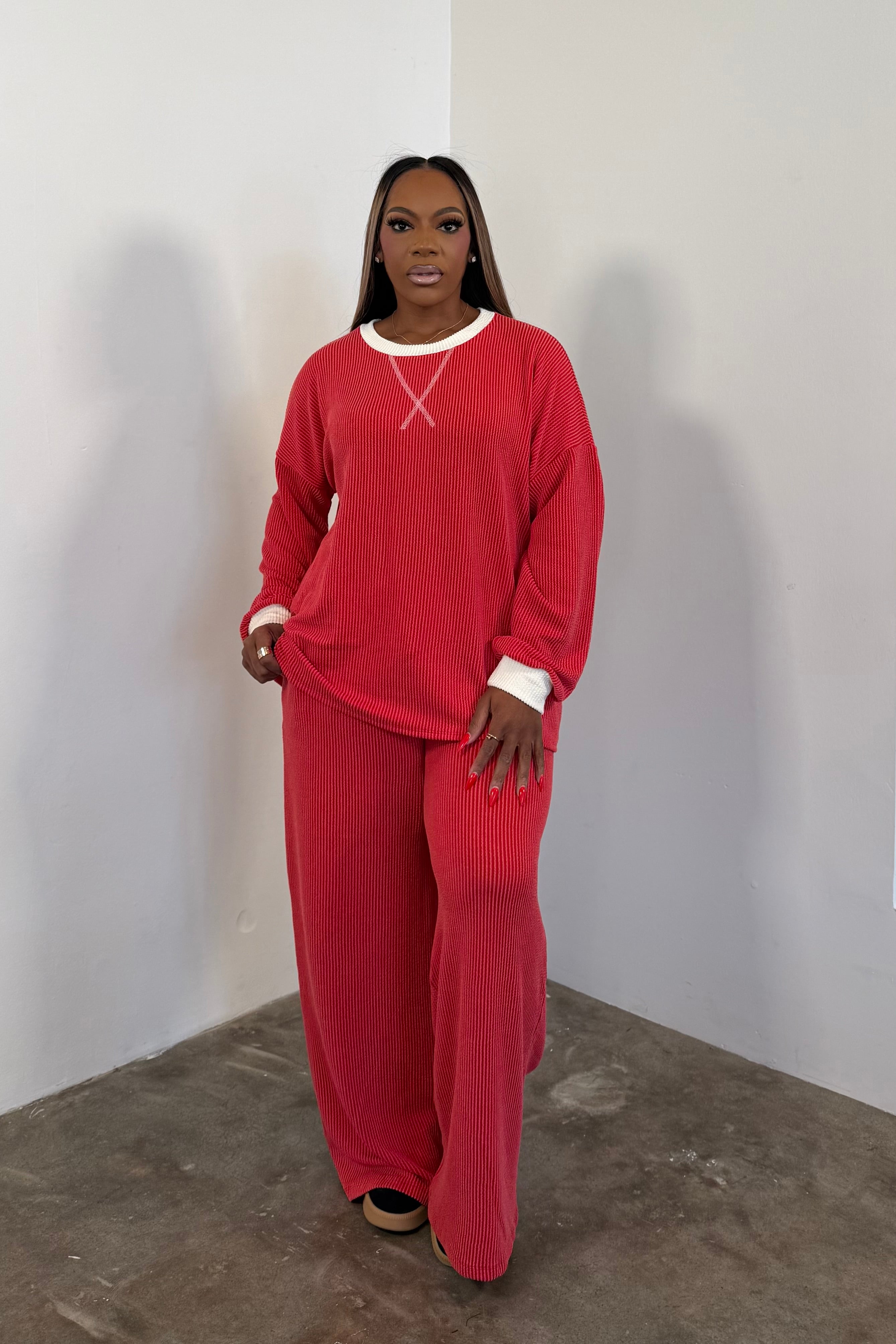 Comfortably Chic Set (Ruby)
