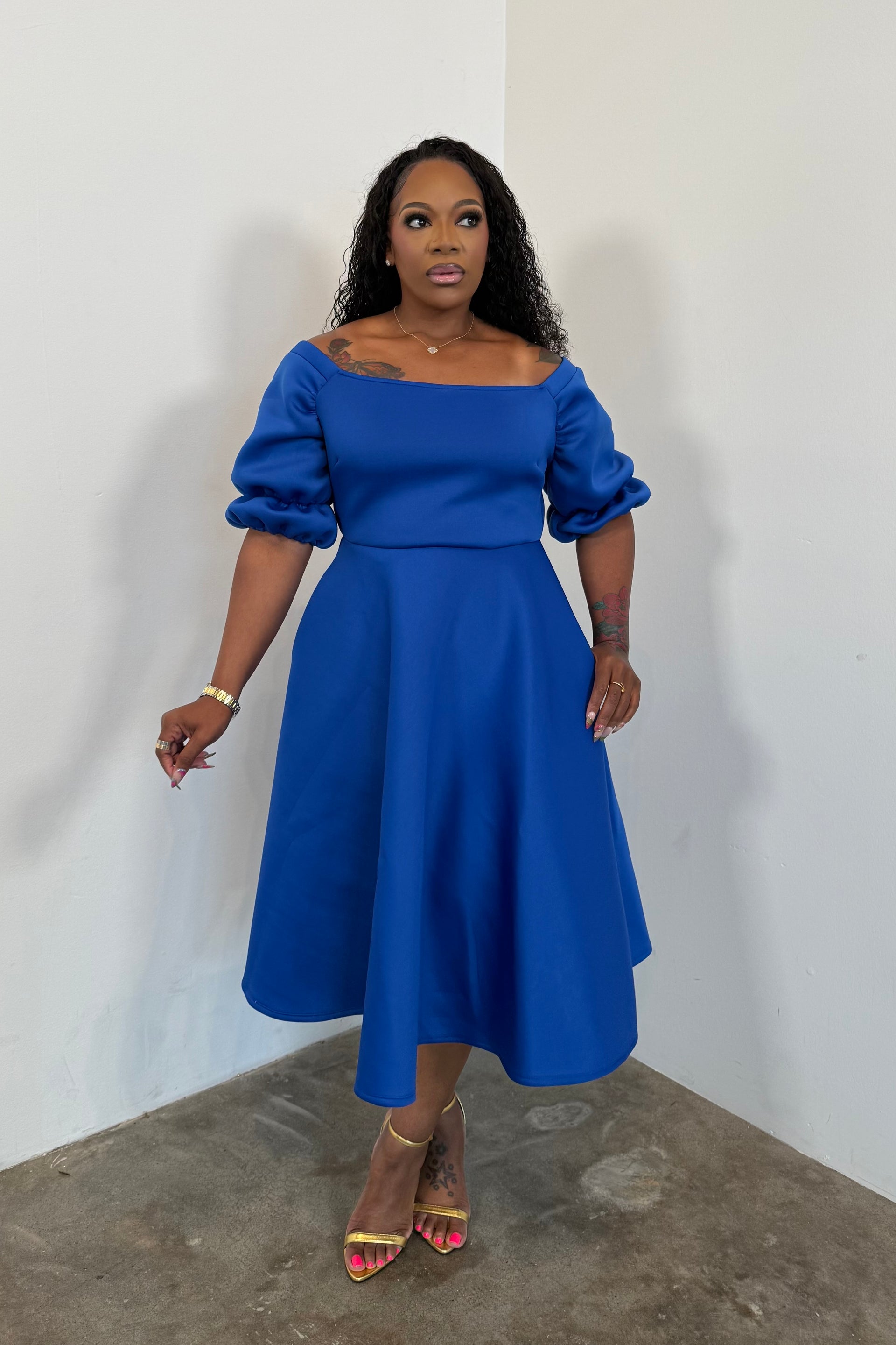 Luxe Affair Dress (Royal Blue) I'MarE Boutique Luxe Affair Dress (Royal Blue) I'MarE Boutique